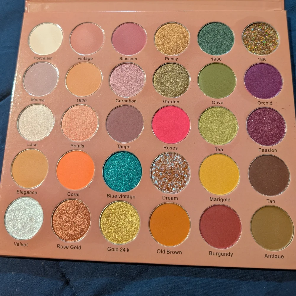 Jacy Cosmetics Vintage Rose Eyeshadow Palette